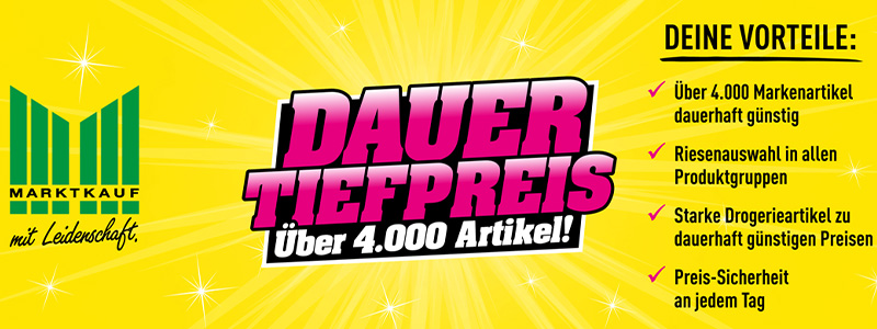 Unser Dauertiefpreis